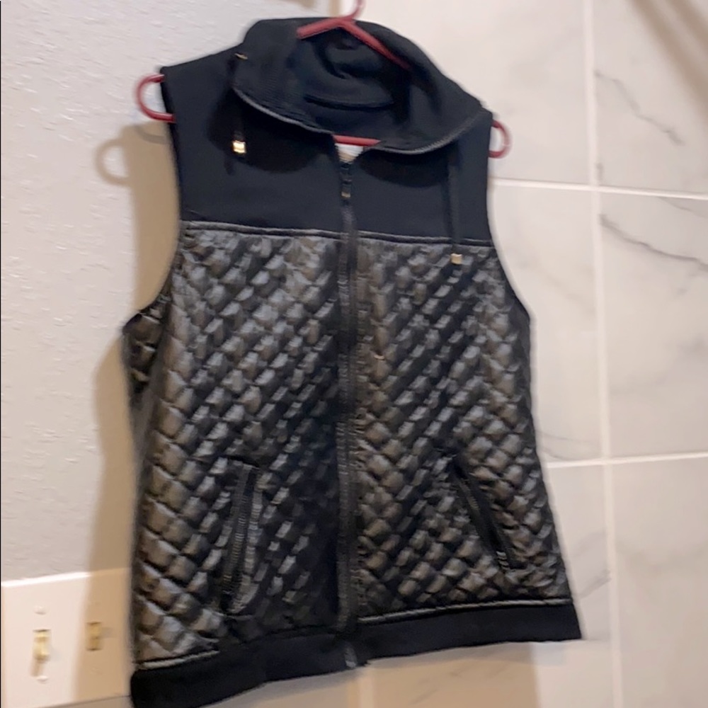 Lana lee black, sparkly vest